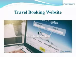 travel booking website