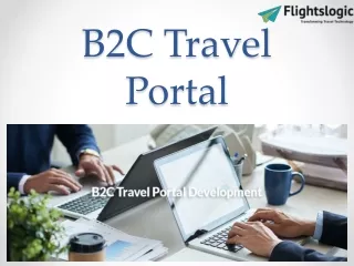 b2c travel portal