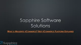 sapphire software solutions