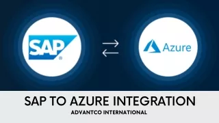 Sap Microsoft Azure | Advantco International