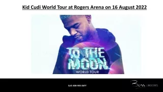 Kid Cudi World Tour at Rogers Arena on 16 August 2022