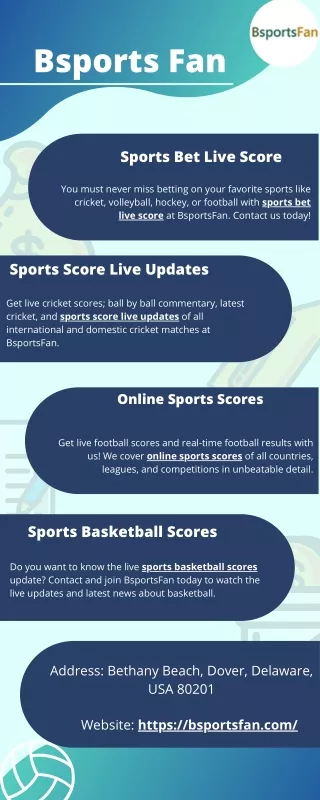 Sports Bet Live Score