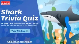 Shark Facts Quiz: How Much Do You Know About Sharks?