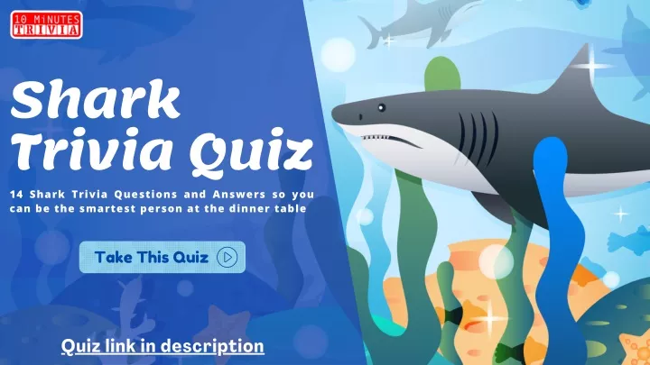 PPT - Shark Facts Quiz: How Much Do You Know About Sharks? PowerPoint