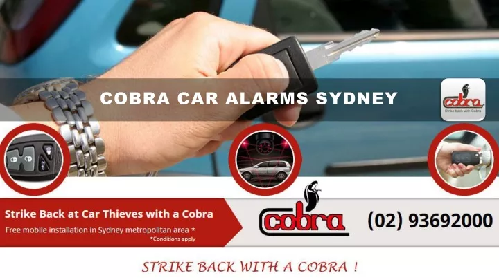 cobra car alarms sydney