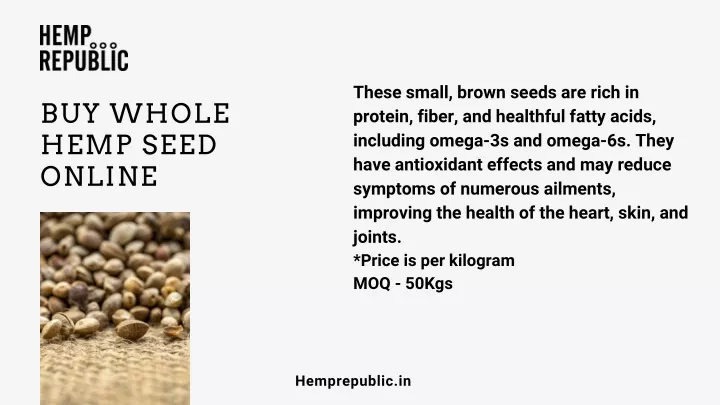 these small brown seeds are rich in protein fiber