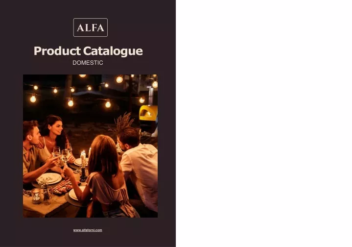 product catalogue domestic