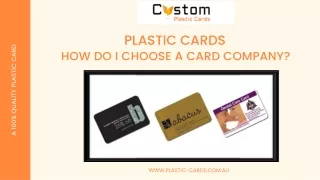 plastic cards