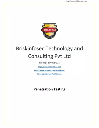 Penetration Testing
