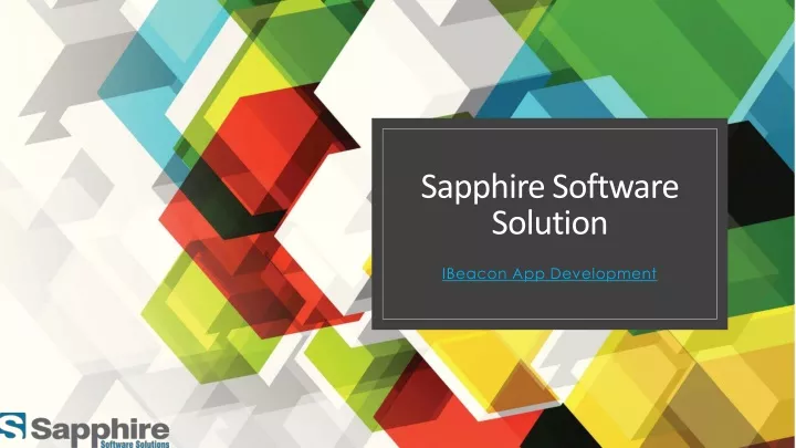 sapphire software solution