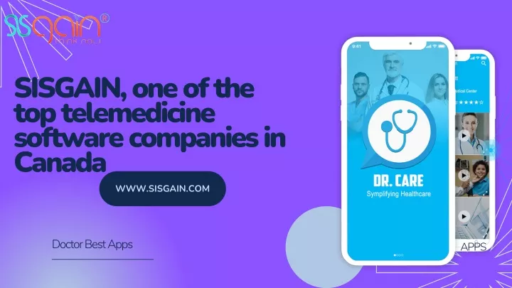 sisgain one of the top telemedicine software