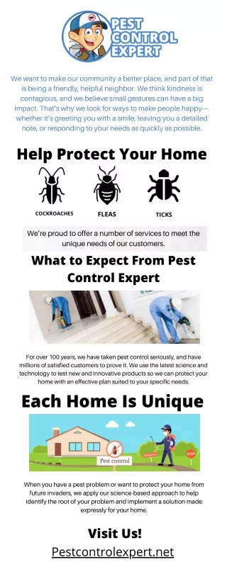 Pest Control Services  -  Pest Control Expert