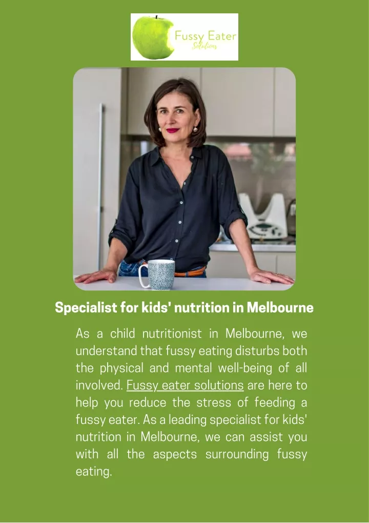 specialist for kids nutrition in melbourne