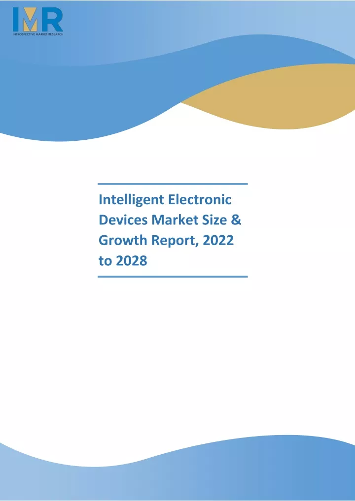 intelligent electronic devices market size growth