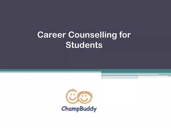 career counselling for students