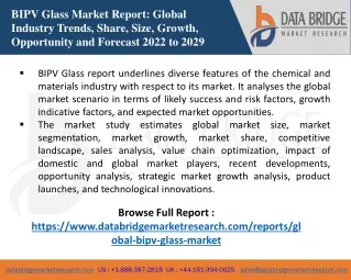bipv glass market report global industry trends