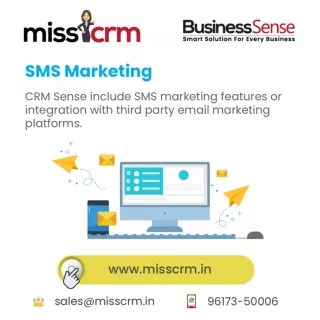 Best Miss CRM tool for doing SMS marketing | CRM software | CRM