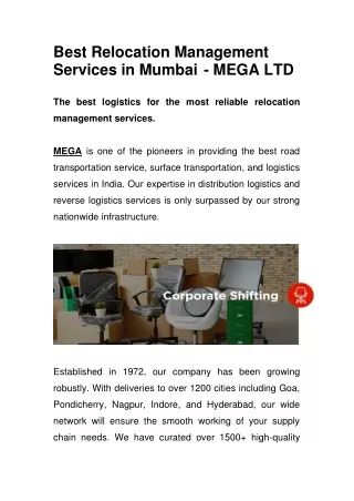 best relocation management services in mumbai