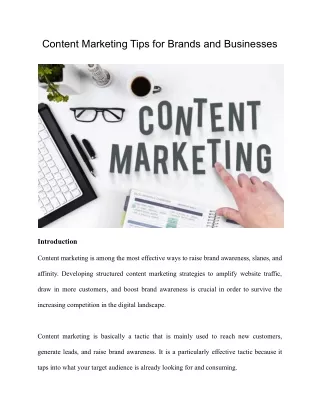 Content Marketing Tips for Brands and Businesses.docx