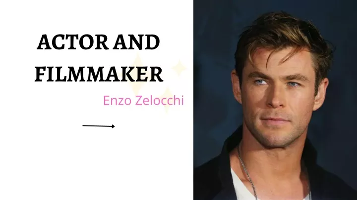 actor and filmmaker