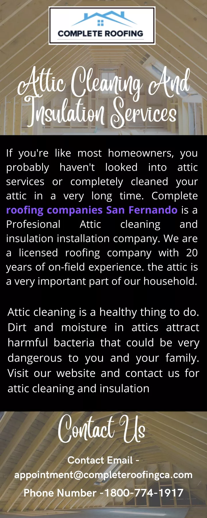 attic cleaning and insulation services