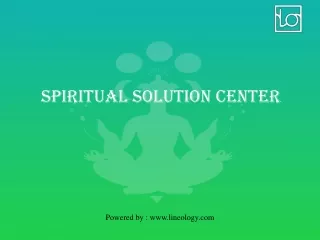 spiritual solution center