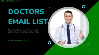 doctors email list