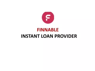 FINNABLE - Instant Online Loan Service in India