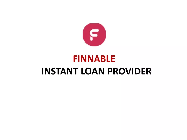 finnable instant loan provider
