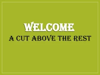 welcome