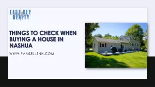 Things to Check When Buying a House in Nashua