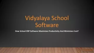 vidyalaya school software