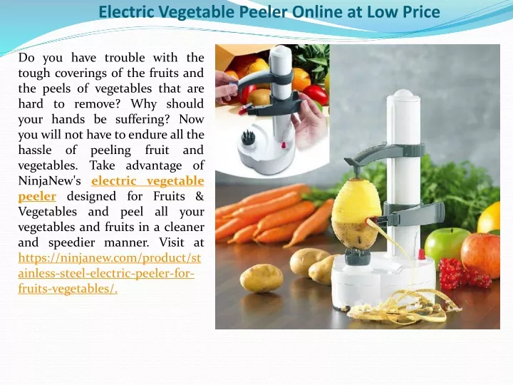 electric vegetable peeler online at low price