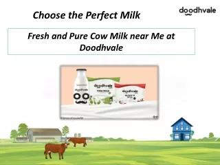 Order farm fresh and pure milk online in Delhi NCR