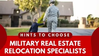 Real Estate Specialist for Military Families