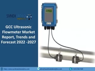 gcc ultrasonic flowmeter market report trends