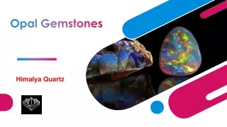 October Birthstones: Opal and Tourmaline