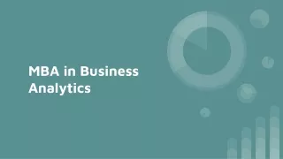 mba in business analytics