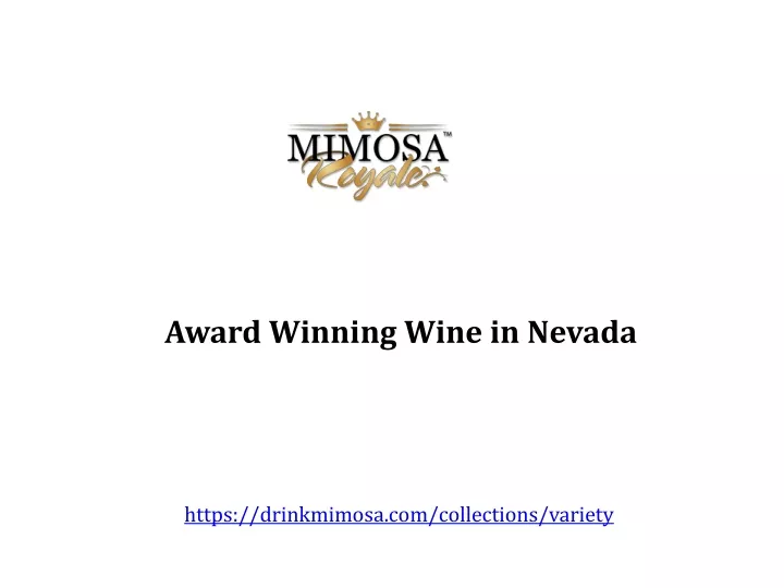 award winning wine in nevada