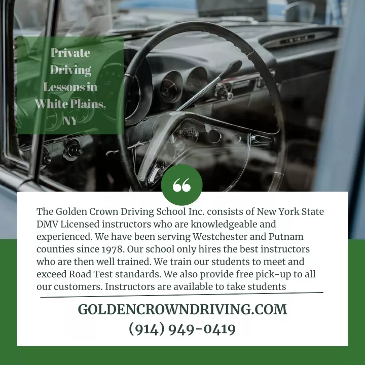 private driving lessons in white plains ny