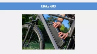Thinking About Getting An Ebike