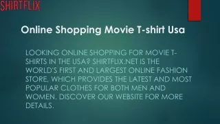 Online Shopping Movie T-shirt Usa  Shirtflix.net