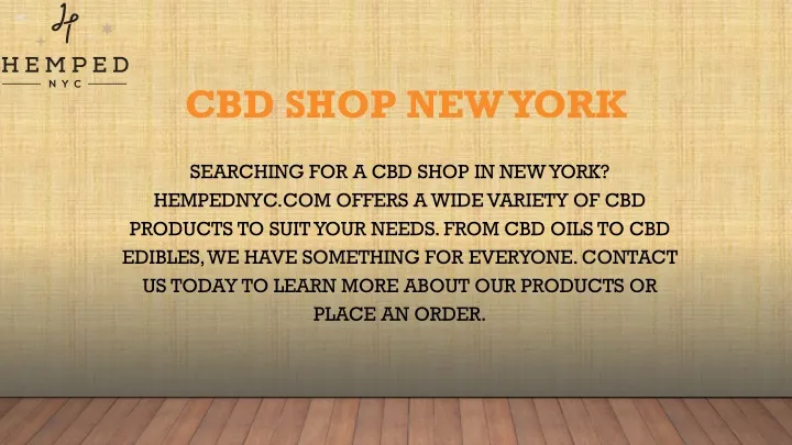 cbd shop new york