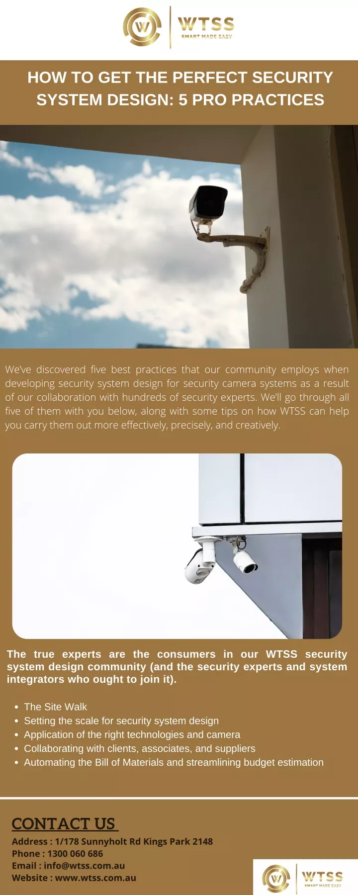 how to get the perfect security system design