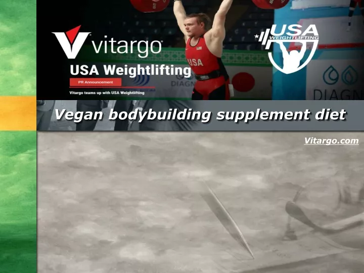 vegan bodybuilding supplement diet