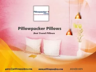 Best Travel Pillows For Airplanes