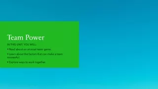 team power