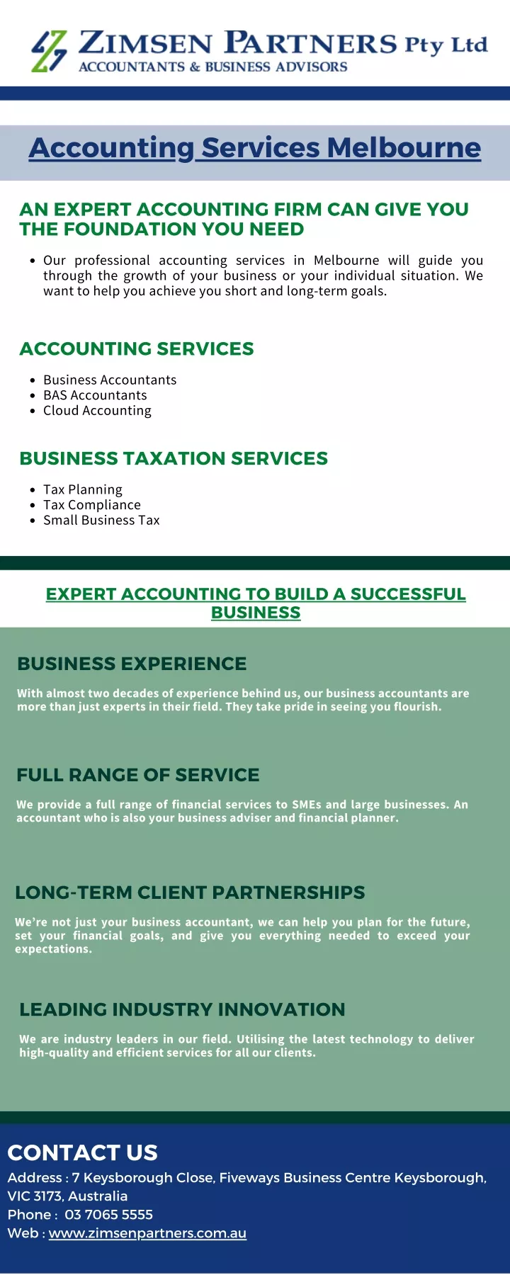 accounting services melbourne