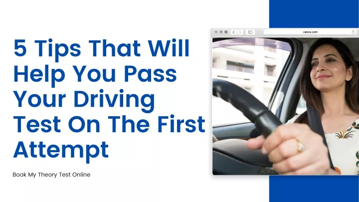 5 tips that will help you pass your driving test