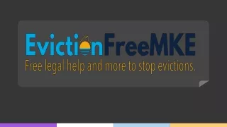 Free Legal Advice on Eviction in Milwaukee